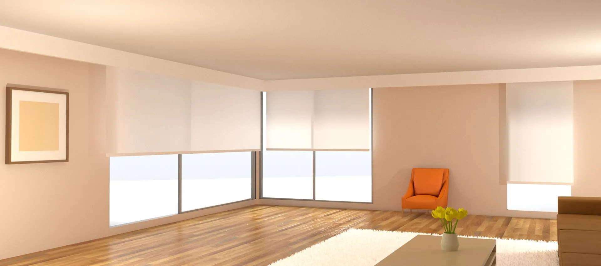 somfy house interior blinds | voice controlled blinds